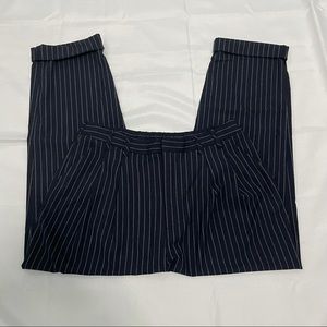 NWT Urban Outfitters Zipper Front Striped Pants